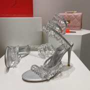 Rene Caovilla Chandelier High Heels In Silver - 4