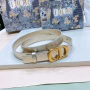 Dior belt with gold buckle width 2cm - 3