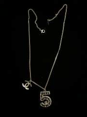 Chanel necklace with silver buckle - 2