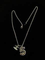 Chanel necklace with silver buckle - 6