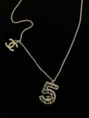 Chanel necklace with silver buckle - 5