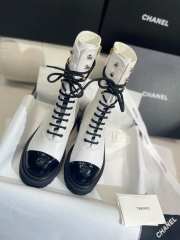 Chanel boots in white 4.5cm  - 1