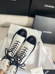 Chanel boots in white 4.5cm  - 2