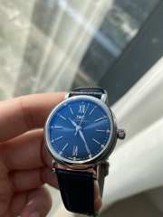 IWC Portofino watch in blue size 34mm - 2