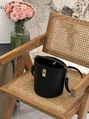 Celine teen bucket in black 16x18x16cm - 1