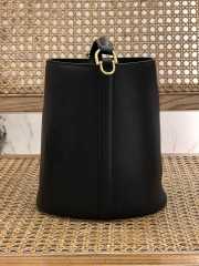 Celine teen bucket in black 16x18x16cm - 2