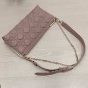 Dior caro in pink 32×14×6.5cm - 3