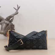 Dior caro in black 32×14×6.5cm - 1