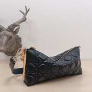 Dior caro in black 32×14×6.5cm - 6