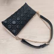 Dior caro in black 32×14×6.5cm - 2