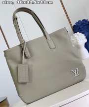 Louis Vuitton Takeoff Tote In Gray 38x32.5x13cm - 1