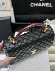 Chanel Coco handle in balck with gold buckle 27cm - 5