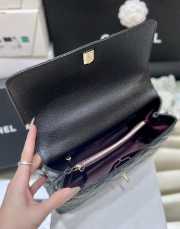 Chanel Coco handle in balck with gold buckle 27cm - 4