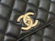 Chanel Coco handle in balck with gold buckle 27cm - 3