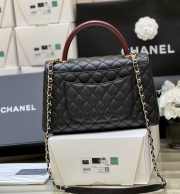 Chanel Coco handle in balck with gold buckle 27cm - 2