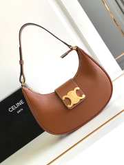 Celine Ava Triomphe In Brown Bag 23x13.5x6cm - 1