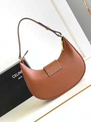 Celine Ava Triomphe In Brown Bag 23x13.5x6cm - 3