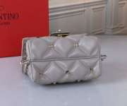 Valentino Garavani Candystud In Gray 17x13.5x9cm - 4