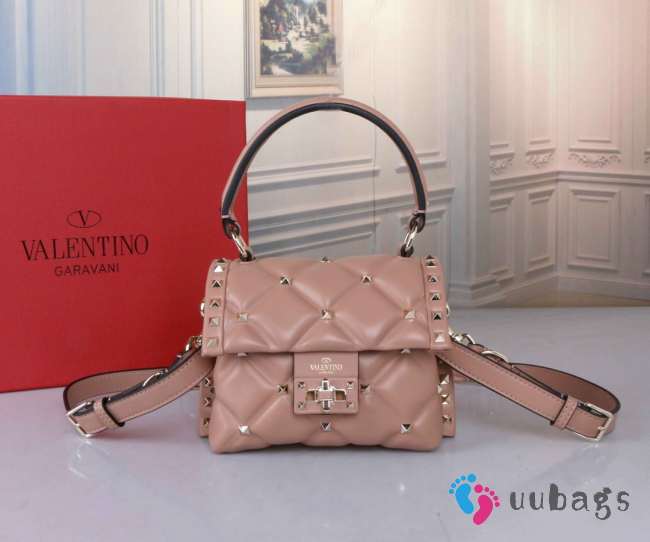 Valentino Garavani Candystud In Beige 17x13.5x9cm - 1