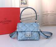 Valentino Garavani Candystud In Sky Blue 17x13.5x9cm - 1