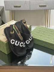 Gucci logo sandal in black EU 35-41  - 6