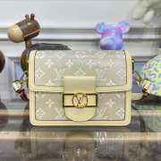 Louis Vuitton Dauphine In Yellow 20x15x9cm - 1