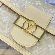 Louis Vuitton Dauphine In Yellow 20x15x9cm - 2