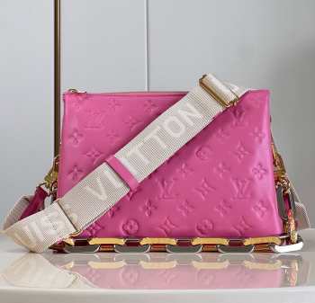 Louis Vuitton Coussin In Pink 26x20x12cm