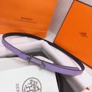 Hermes Rivage belt in purple - 1