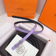 Hermes Rivage belt in purple - 3