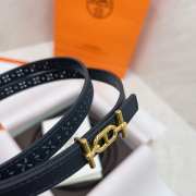 Hermes Rivage belt in black - 6