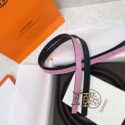 Hermes Rivage belt in black - 3