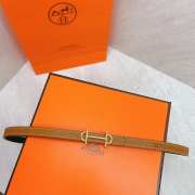 Hermes Rivage belt in brown - 1