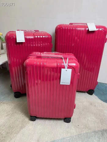 Rimowa suitcase 039 ultra-light pc in pink 3 sizes