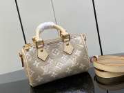 Louis Vuitton M82242 speedy bag in gold 16x10x7.5cm - 3