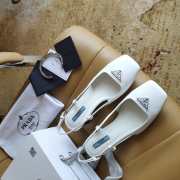 Prada high heeled sandal 5cm in white - 1