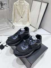 Chanel Logo Sneakers In Black EU 35-40 - 1