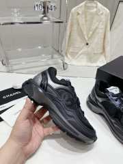 Chanel Logo Sneakers In Black EU 35-40 - 6