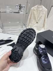 Chanel Logo Sneakers In Black EU 35-40 - 5