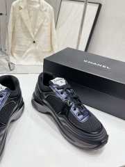 Chanel Logo Sneakers In Black EU 35-40 - 3