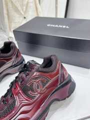 Chanel Logo Sneakers In Red EU 35-40 - 5