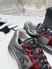 Chanel Logo Sneakers In Red & Black EU 35-40 - 6