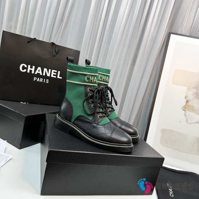 Chanel boots with green socks EU 35-41 - 1