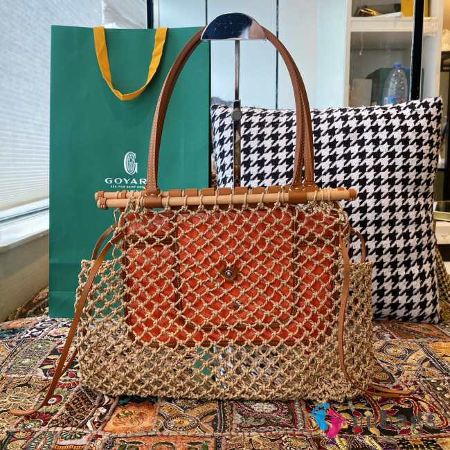 Goyard Aligre In Orange 30x34x7cm - 1