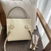 Tory Burch Lee Radziwill In White 24x27x12cm - 5