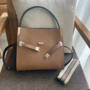 Tory Burch Lee Radziwill In Brown 24x27x12cm - 5