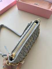 Miumiu 9096 crystal chain in gray 19cm  - 6