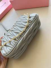 Miumiu 9096 crystal chain in gray 19cm  - 4