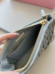 Miumiu 9096 crystal chain in gray 19cm  - 2