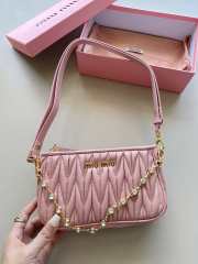 Miumiu 9096 crystal chain in pink 19cm - 3